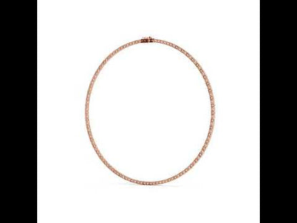 14k White Gold Round Lab-Grown Diamond Everyday Wear Necklace for Women | Pure Carat