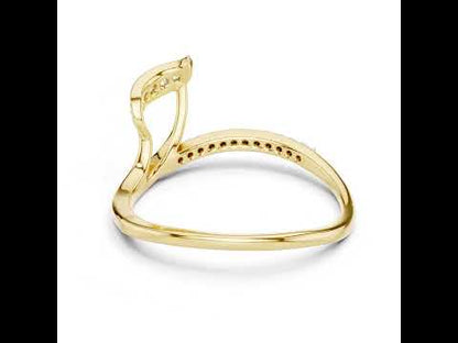 18K Rose Gold Round Lab-Grown Diamond Ring for Women | Everyday Wear | Pure Carat