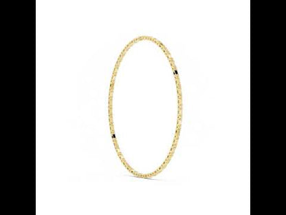 18k Rose Gold Emerald/Round Lab-Grown Diamond Bridal Necklace for Women | Pure Carat