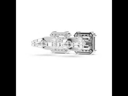 14K Yellow Gold Round & Princess Lab-Grown Diamond Engagement Earrings for Women | Pure Carat