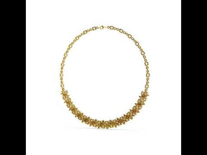 18k Rose Gold Pear/Princess/Marquise Lab-Grown Diamond Anniversary Gift Necklace | Pure Carat