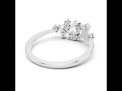 14K Yellow Gold Round Lab-Grown Diamond Solitaire Bridal Ring for Women | Pure Carat