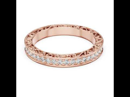 18K Yellow Gold Round Lab-Grown Diamond Drop Ring for Women | Anniversary Gift | Pure Carat