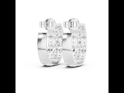 Women’s Bridal Drop Earrings in 14K Yellow Gold with Round Lab-Grown Diamonds – Pure Carat