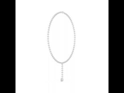 18k Yellow Gold Round Lab-Grown Diamond Anniversary Gift Necklace for Women | Pure Carat