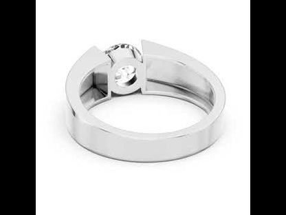 14K Yellow Gold Round Lab-Grown Diamond Engagement Ring for Women | Pure Carat