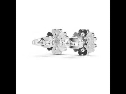 14K Yellow Gold Round Lab-Grown Diamond Everyday Wear Earrings for Women | Pure Carat