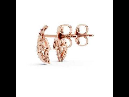 18K Yellow Gold Round Lab-Grown Diamond Drop Earrings for Women | Anniversary Gift | Pure Carat