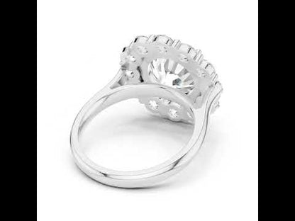 18K Yellow Gold Round Lab-Grown Diamond Anniversary Gift Ring for Women | Pure Carat