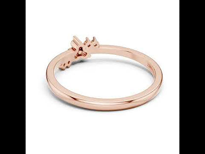 18K White Gold Round Lab-Grown Diamond Bridal Ring for Women | Pure Carat