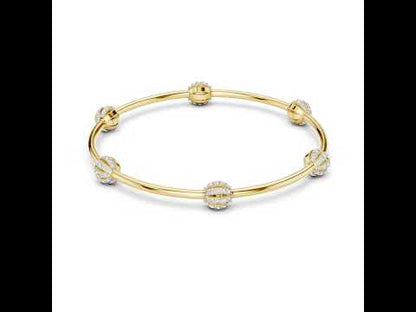 14K Yellow Gold Round Lab-Grown Diamond Bracelet for Women | Wedding Wear | Pure Carat