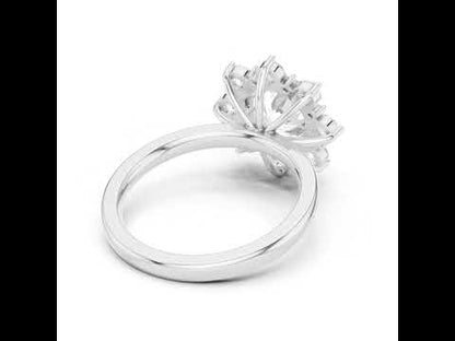 18K Yellow Gold Round Lab-Grown Diamond Wedding Ring for Women | Pure Carat