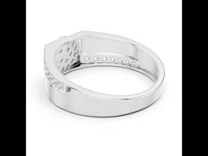 18K Rose Gold Round Lab-Grown Diamond Engagement Ring for Women | Pure Carat
