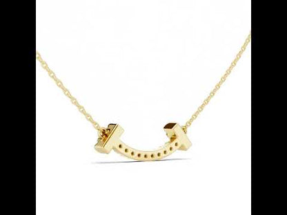 14K Yellow Gold Round Lab-Grown Diamond Pendant for Women | Everyday Wear | Pure Carat