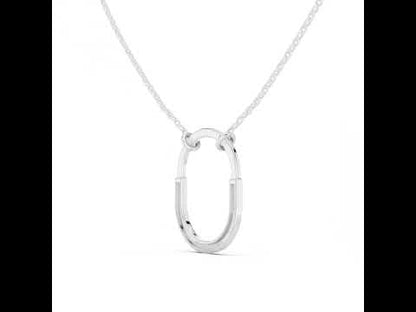 14K Yellow Gold Round Lab-Grown Diamond Pendant for Women | Office Wear | Pure Carat