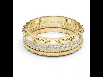 14K Yellow Gold Round Lab-Grown Diamond Ring for Women | Office Wear | Pure Carat
