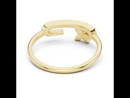 14K White Gold Round Lab-Grown Diamond Stud Ring for Women | Wedding Wear | Pure Carat