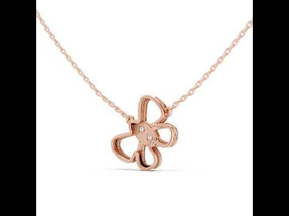 18K Yellow Gold Round Lab-Grown Diamond Pendant for Women | Party Wear | Pure Carat