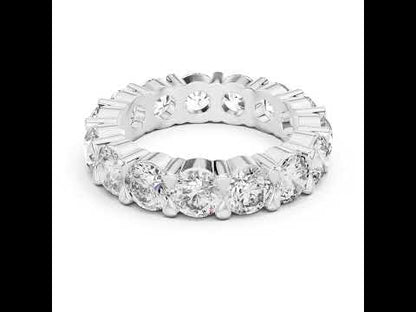 18K Rose Gold Round Lab-Grown Diamond Drop Ring for Women – Pure Carat