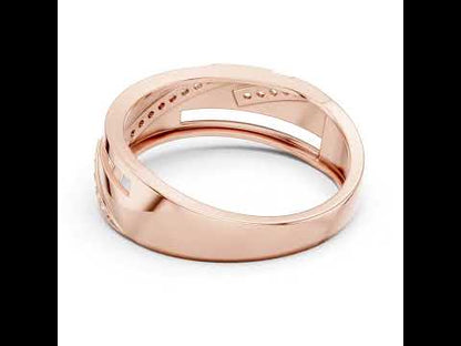 14K Yellow Gold Round Lab-Grown Diamond Drop Ring for Everyday Wear | Pure Carat