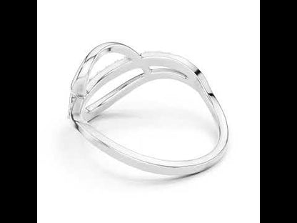 14K White Gold Round Lab-Grown Diamond Ring for Women | Office Wear | Pure Carat