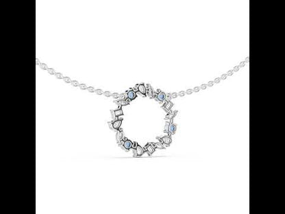 18k Rose Gold Marquise/Pear/Emerald/Round Cut Diamond Engagement Pendant for Women | Pure Carat