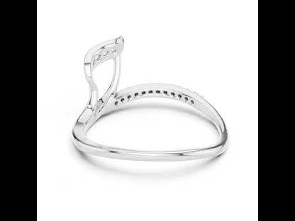 18K Rose Gold Round Lab-Grown Diamond Ring for Women | Everyday Wear | Pure Carat