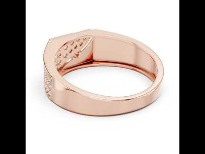 14K Yellow Gold Round Lab-Grown Diamond Bridal Ring for Women | Pure Carat