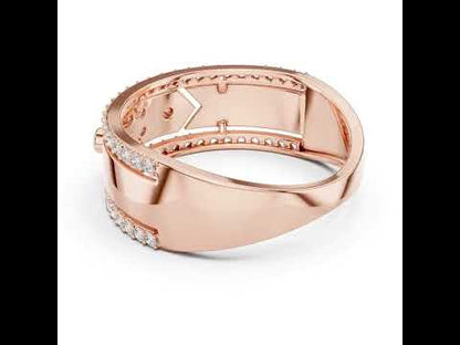 18K Yellow Gold Round Lab-Grown Diamond Ring for Women | Office Wear | Pure Carat