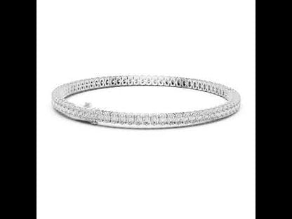 14k Yellow Gold Oval Lab-Grown Diamond Office Wear Bracelet for Women | Pure Carat