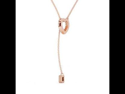 14K Yellow Gold Round Lab-Grown Diamond Bridal Pendant for Women | Pure Carat