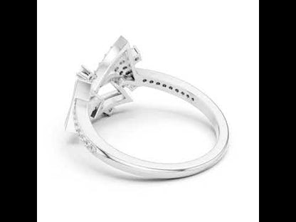 14K Yellow Gold Round Lab-Grown Diamond Bridal Ring for Women | Pure Carat
