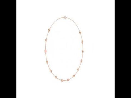 14k Yellow Gold Emerald/Marquise Cut Diamond Office Wear Necklace for Women | Pure Carat