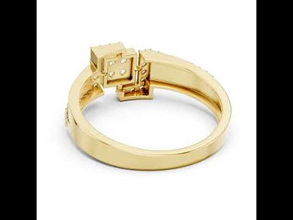 14K White Gold Round Lab-Grown Diamond Wedding Ring for Women | Pure Carat