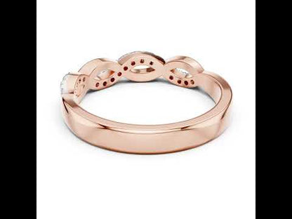 14K White Gold Round Lab-Grown Diamond Drop Ring for Women | Engagement Wear | Pure Carat