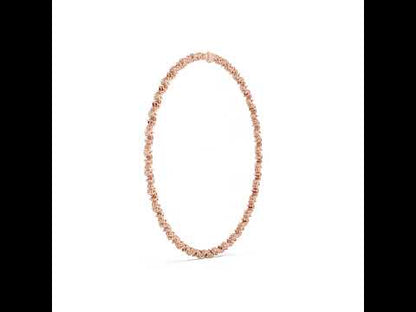 14k White Gold Pear/Round Lab-Grown Diamond Anniversary Gift Necklace | Pure Carat