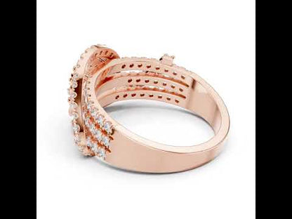 18K Yellow Gold Round Lab-Grown Diamond Engagement Ring for Women | Pure Carat