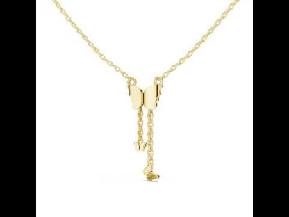 14K Yellow Gold Round Lab-Grown Diamond Pendant for Women | Engagement | Pure Carat