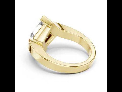 14K Rose Gold Princess Lab-Grown Diamond Everyday Wear Ring for Women | Pure Carat