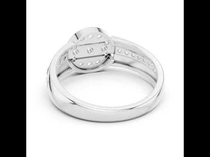 14K Yellow Gold Round Lab-Grown Diamond Stud Ring for Women | Anniversary Gift | Pure Carat