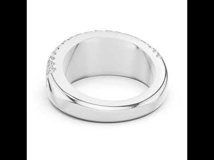 Pure Carat 18K Yellow Gold Round Cut Lab-Grown Diamond Drop Ring for Women – Office Wear