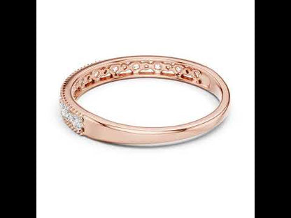 18K Yellow Gold Round Lab-Grown Diamond Ring for Women | Everyday Wear | Pure Carat