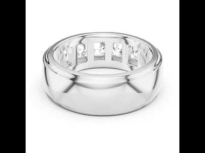 18K White Gold Round Lab-Grown Diamond Ring for Women | Everyday Wear | Pure Carat