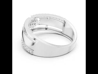 18K Rose Gold Round Lab-Grown Diamond Everyday Wear Ring for Women | Pure Carat