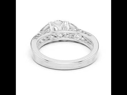 14K Rose Gold Round Lab-Grown Diamond Ring for Women | PureCarat