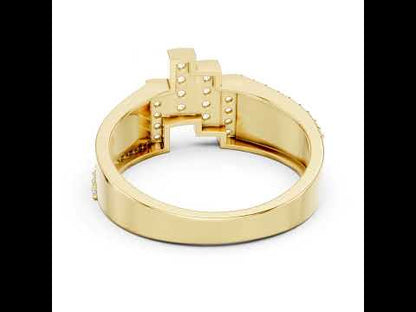 18K Rose Gold Round Lab-Grown Diamond Engagement Ring for Women | Pure Carat