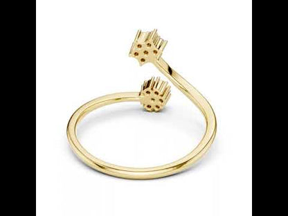 18K Rose Gold Round Lab-Grown Diamond Solitaire Ring for Women | Everyday Wear | Pure Carat