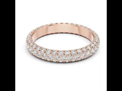 14K White Gold Round Lab-Grown Diamond Drop Ring for Women | Bridal Jewellery | Pure Carat
